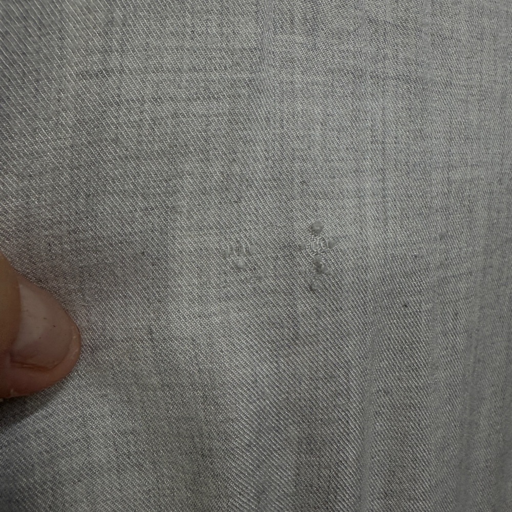 3for30 Lg RW&CO Oatmeal Casual Button Down Shirt - Picture 5 of 7